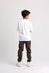 Cargo Gabardine Olive Green Pants